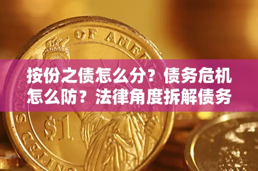 济南按份之债怎么分？债务危机怎么防？法律角度拆解债务分配与风险自保指南