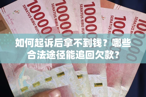 济南如何起诉后拿不到钱？哪些合法途径能追回欠款？