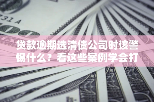 济南贷款逾期选清债公司时该警惕什么？看这些案例学会打翻身仗