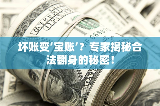 济南坏账变‘宝账’？专家揭秘合法翻身的秘密！