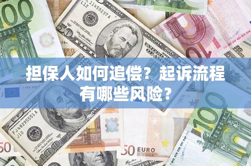济南担保人如何追偿？起诉流程有哪些风险？