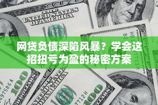 济南网贷负债深陷风暴？学会这招扭亏为盈的秘密方案