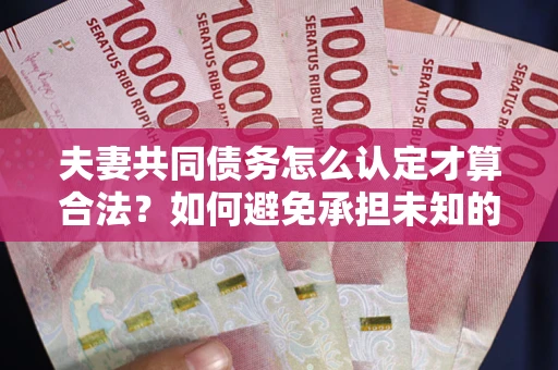 济南夫妻共同债务怎么认定才算合法？如何避免承担未知的债务风险？