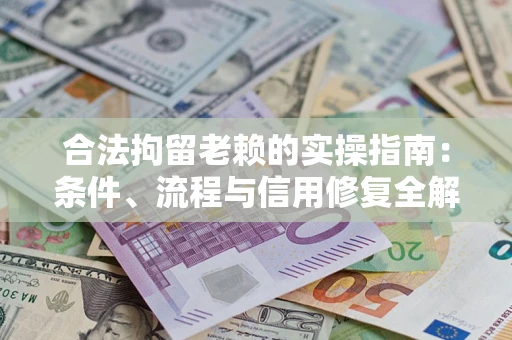 济南合法拘留老赖的实操指南:条件、流程与信用修复全解析 济南合法拘留老赖的实操指南:条件、流程与信用修复全解析